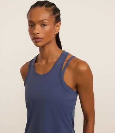 Musculosa Nadador Deportiva en Microfibra con Furos 4