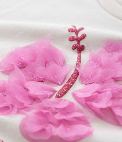 Blusa Infantil con Lazo y Bordado - Talle 1 a 5 años 3