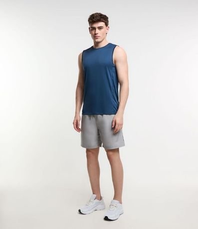 Musculosa Regular Deportiva Básica con Detalle Reflectante 2