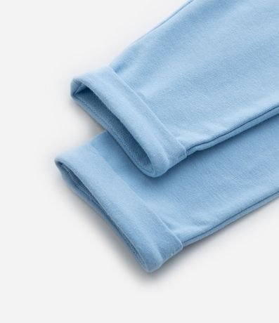 Pantalón Jogger Infantil con Moña Aplicada - Talle 1 a 5 años 4