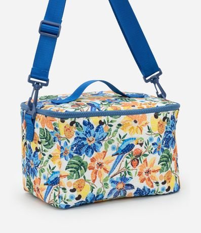 Lunchera en Poliéster Estampado Ladrillos