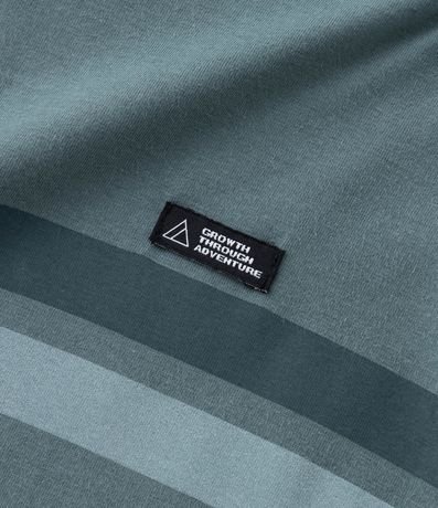 Remera Infantil con Rayas y Etiqueta - Talle 05 a 14 años 5