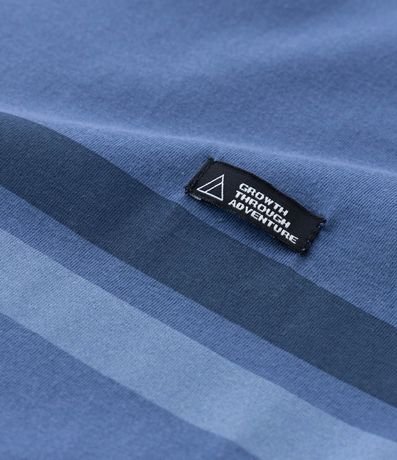Remera Infantil con Rayas y Etiqueta - Talle 05 a 14 años 3