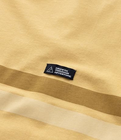 Remera Infantil con Rayas y Etiqueta - Talle 05 a 14 años 5