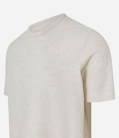 Remera Regular en Algodón con Textura 2