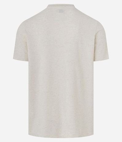 Remera Regular en Algodón con Textura 3