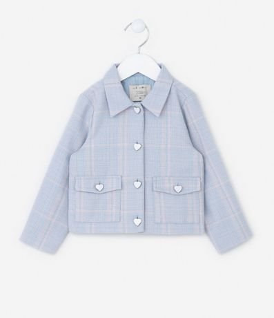Campera Infantil en Tweed con Bolsillos - Talle 1 a 5 años