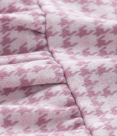 Vestido Infantil con Estampa Jacquard y Media Can Can - Talle 1 A 5 años 4