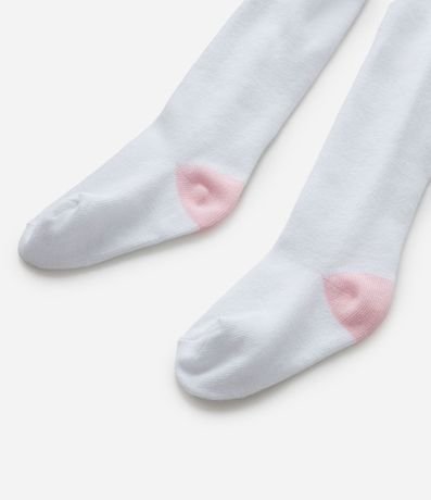 Vestido Infantil con Estampa Jacquard y Media Can Can - Talle 1 A 5 años 5