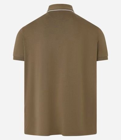 Polo Manga Corta sin Estampa en Algodón Peruano 6