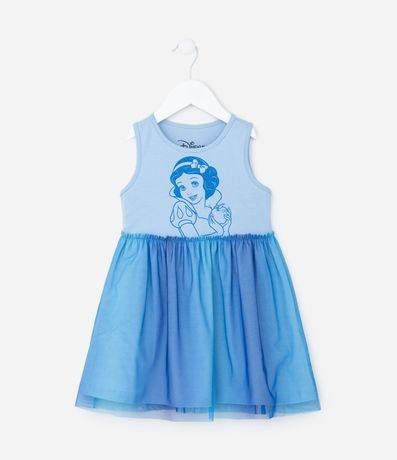 Vestido Infantil con Estampado de Blanca Nieves - Tam  2 a 8 años 2