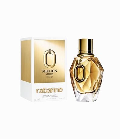 Perfume Rabanne Million Gold For Her Eau de Parfum Recargable Femenino