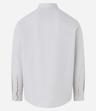 Camisa Comfort en Algodón Manga Larga 6