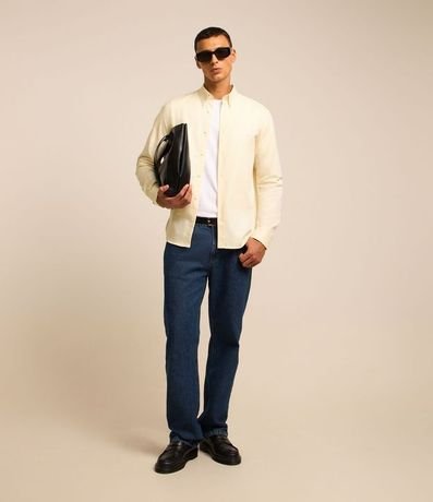Camisa Regular Básica en Oxford 2