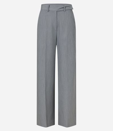 Pantalón Pantalona Sastrería con Trabillas y Frisos 5