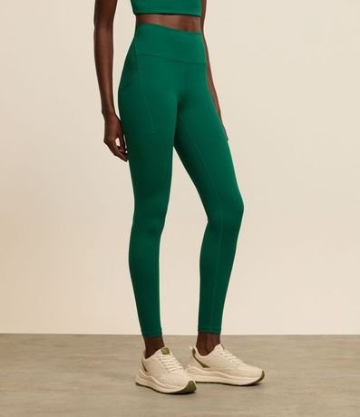 Calca Legging Deportiva en Microfibra con Bolsillos 2