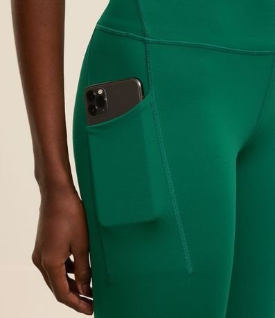 Calca Legging Deportiva en Microfibra con Bolsillos 4