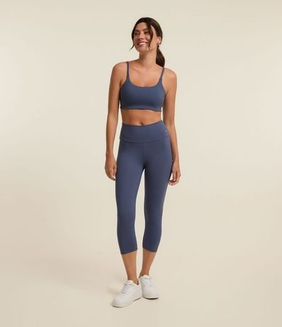 Calca Legging Deportiva en Microfibra con Bolsillos 1