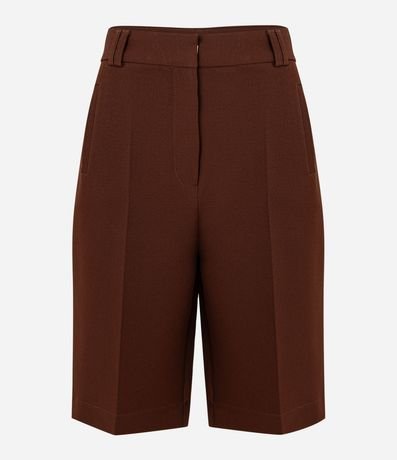 Bermuda Jorts Reta Sastrería con Frisos 7