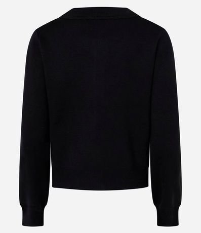 Cardigan de Punto Texturizado con Botones de Corazón 9