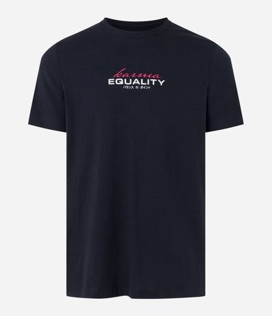 Remera Regular en Algodón con Estampa de Carpas 5