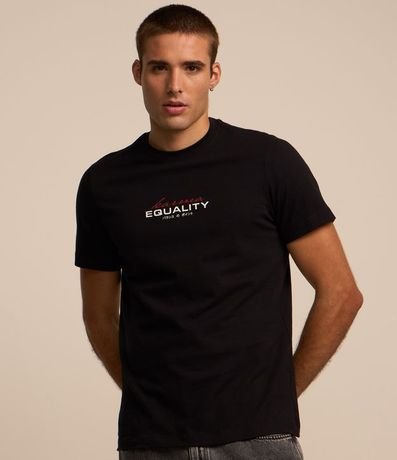 Remera Regular en Algodón con Estampa de Carpas 3