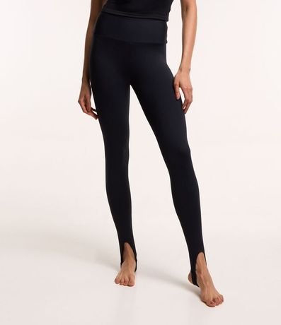 Pantalón Legging Deportiva en Poliamida con Asa no Pé 2