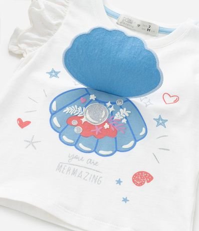 Conjunto Infantil con Estampa Interactiva de Caracol - Talle 1 a 5 años 10