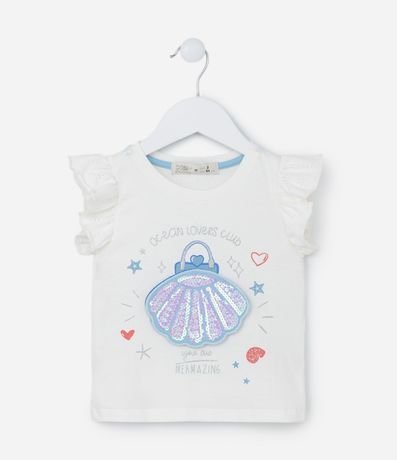 Conjunto Infantil con Estampa Interactiva de Caracol - Talle 1 a 5 años 2