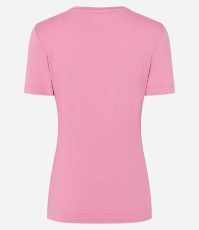 Blusa Básica en Viscosa con Escote Redondo 6