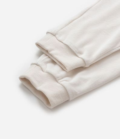 Conjunto Infantil en Plush con Bordado Conejita - Talle 1 a 5 años 9