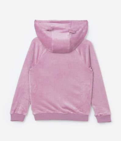 Conjunto Infantil en Plush con Bordado Conejita - Talle 1 a 5 años 2