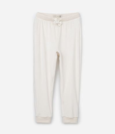 Conjunto Infantil en Plush con Bordado Conejita - Talle 1 a 5 años 3