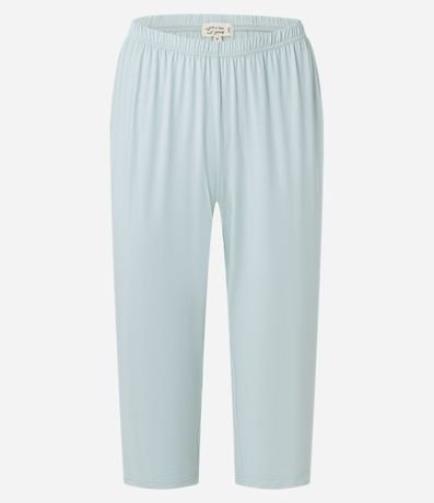 Pijama Pantalón Capri y Detalles en Encaje en la manga 8