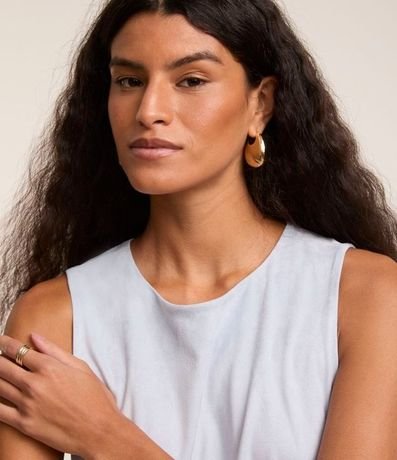 Vestido Corto en Gamuza sin Manga con Escote Redondo 4