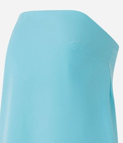 Blusa Sin Breteles Crepé con Fruncido en la Espalda 6