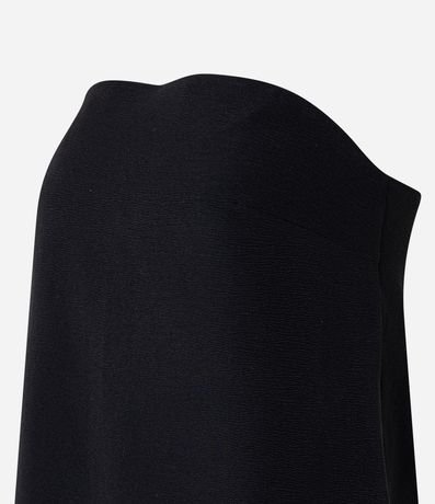 Blusa Sin Breteles Crepé con Fruncido en la Espalda 6