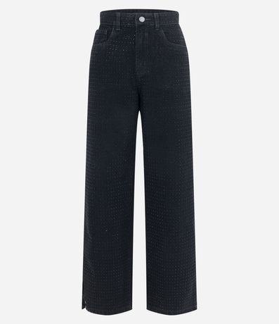 Pantalón Años 90 en Sarga con Brillo 6