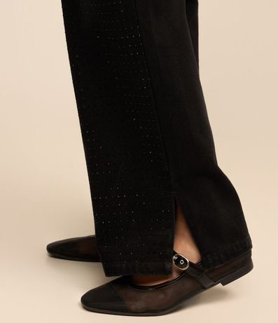 Pantalón Años 90 en Sarga con Brillo 4