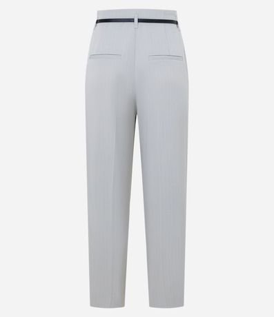 Pantalón Zanahoria Sastrería con Cinturón Hebilla 6