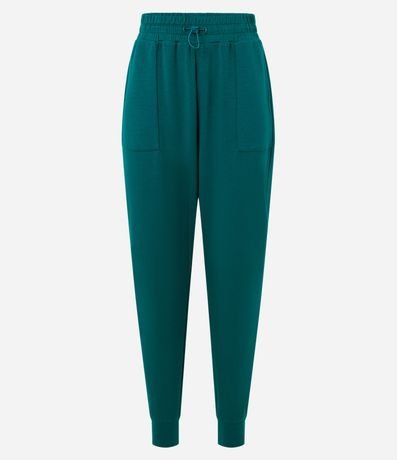 Pantalón Jogger Deportivo en Microfibra con Cintura Elástica 5