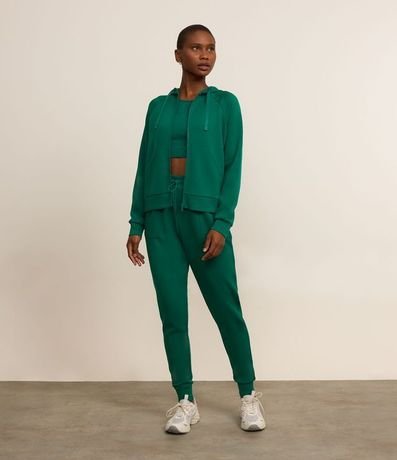 Pantalón Jogger Deportivo en Microfibra con Cintura Elástica