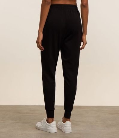 Pantalón Jogger Deportivo en Microfibra con Cintura Elástica 3