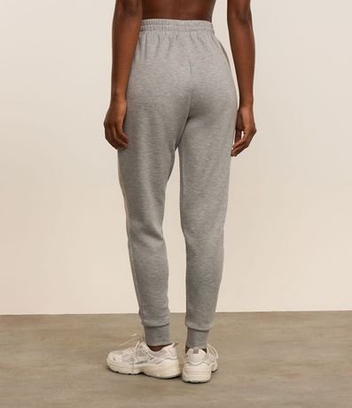 Pantalón Jogger Deportivo en Microfibra con Cintura Elástica 3