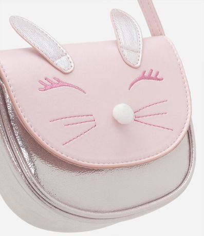 Cartera Transversal Infantil en PU Conejita con Orejitas - Talle U 6