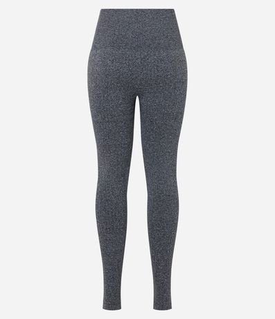 Pantalón Legging Deportivo Acanalada sin Costura con Tiro Alto 7