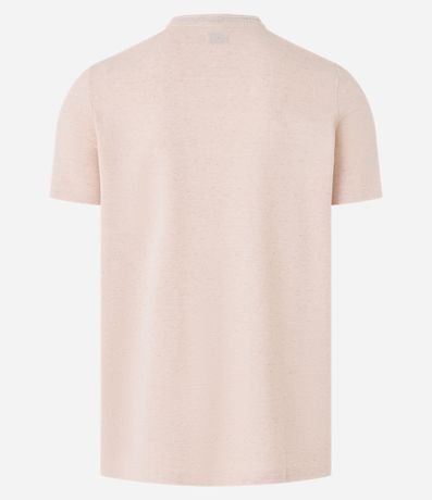 Remera Regular en Algodón con Textura 7