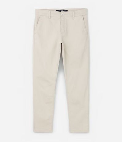 Pantalón Skinny en Sarga con Elastano