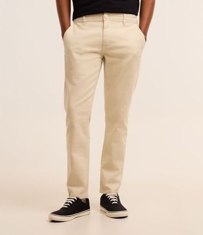 Pantalón Skinny en Sarga con Elastano 2