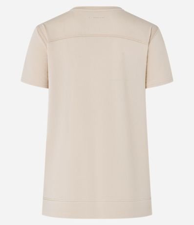 Remera Deportiva en Microfibra Escote V 7